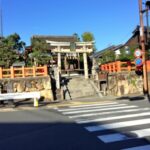 福王子神社　鳥居