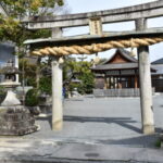 花園 今宮神社の鳥居